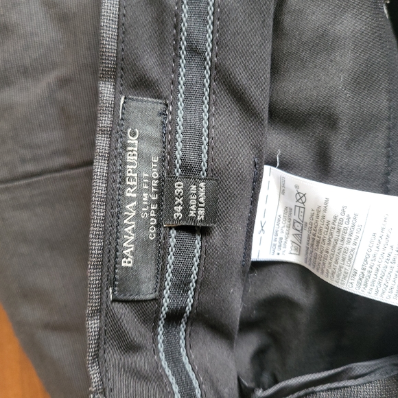 Bundle of 8 pairs of pants like-new condition 34W30L BR and Armani - Picture 2 of 13